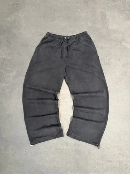 Pepe Studio Pantalon Ample Délavé Slate (2)