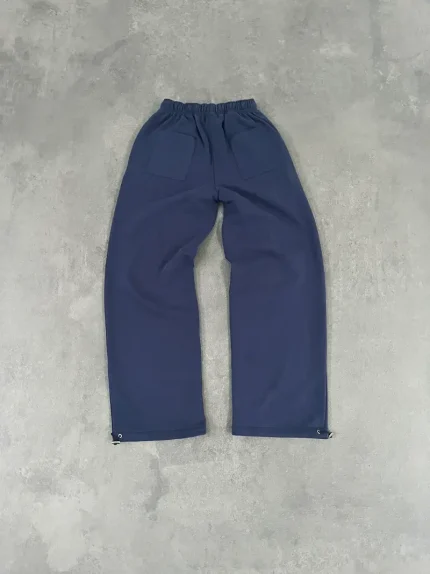 Pepe Studio Pantalon Baggy Bleu Marine (3)
