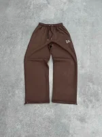 Pepe Studio Pantalon Baggy Marron (4)