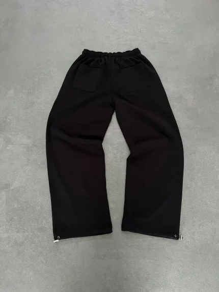 Pepe Studio Pantalon Baggy Noir (4)