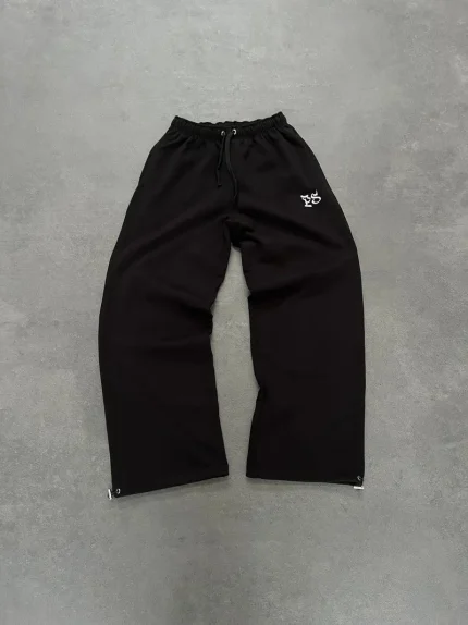 Pepe Studio Pantalon Baggy Noir (5)