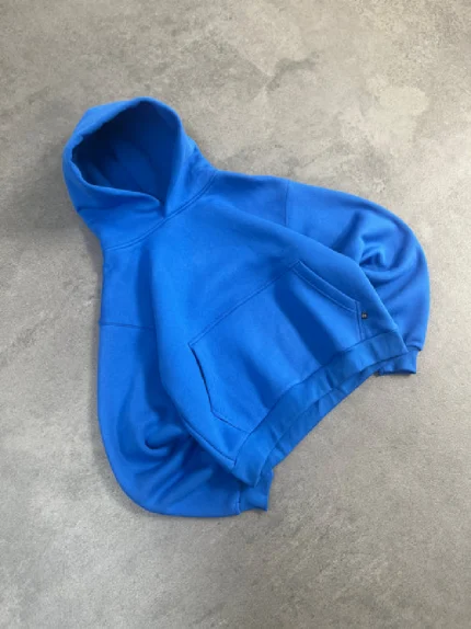 Pepe Studio Sweat à Capuche Bleu Roi (3)