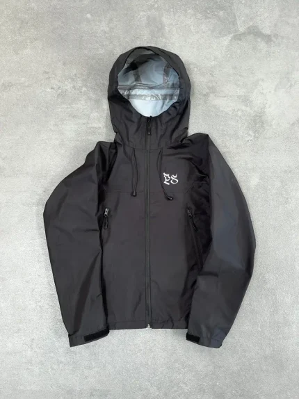 Pepe Studio Veste de Pluie Noire Ripstop (5)